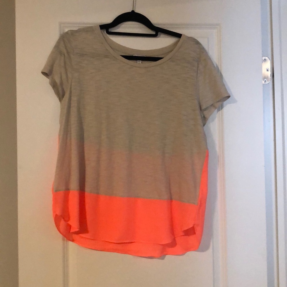 Express Neon Color Block T-Shirt